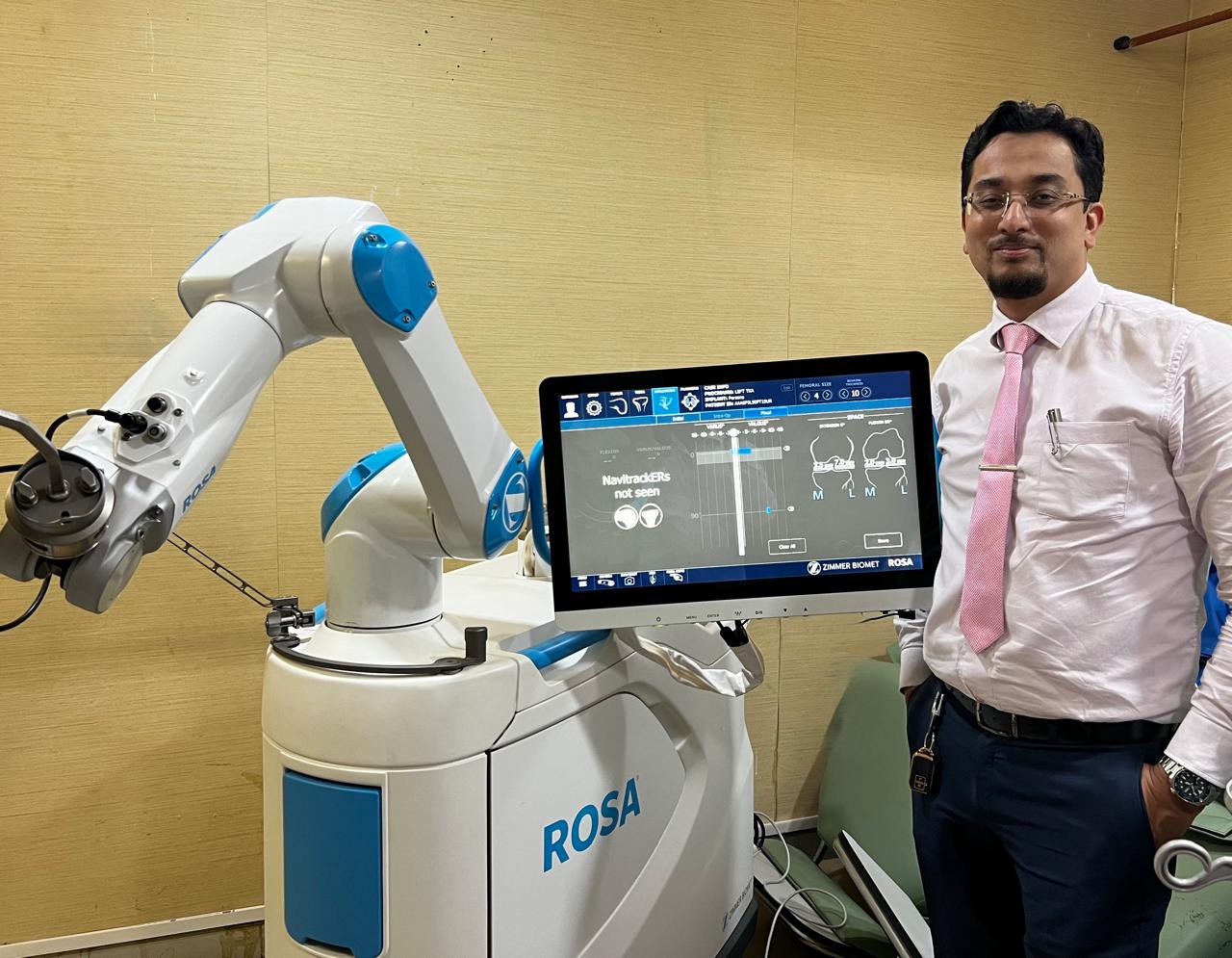 Dr. Fahad M. Shaikh - Robotic Knee Replacement